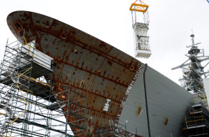 Vertical Launch System installed in AWD01